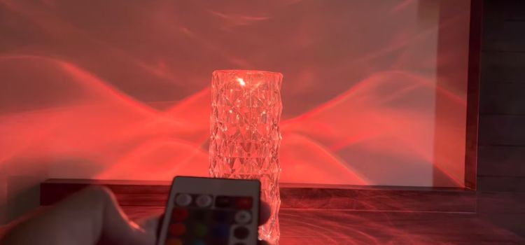 Pros of the Touching Control Rose Crystal Lamp